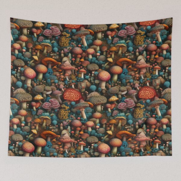 Item preview, Wild Mushrooms Tile Collection III designed and sold by SpectrumDesign9.