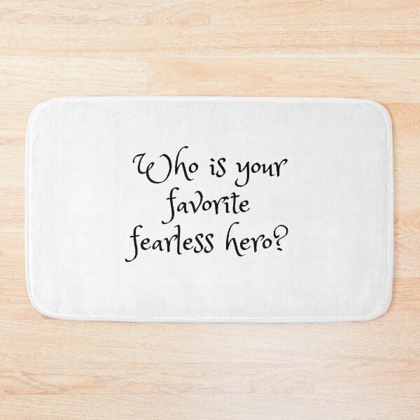 Item preview, Who is your favorite fearless hero? designed and sold by CherryPieSweet.