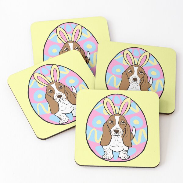 Item preview, Easter Basset Hound designed and sold by sharkbait83.