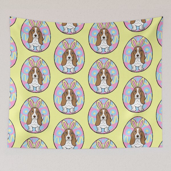 Item preview, Easter Basset Hound designed and sold by sharkbait83.