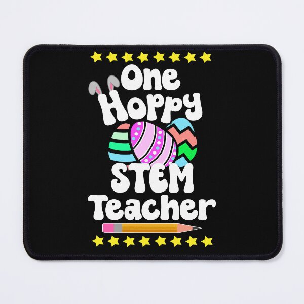 Item preview, One Hoppy STEM Teacher Happy Easter Egg Bunny Tutor Professor designed and sold by FlorenciaBliss.