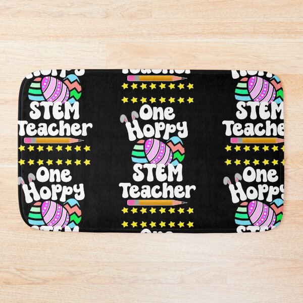 Item preview, One Hoppy STEM Teacher Happy Easter Egg Bunny Tutor Professor designed and sold by FlorenciaBliss.