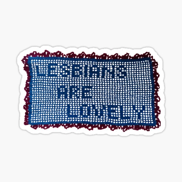 Item preview, Lesbians Are Lovely Doiley designed and sold by Jack Draper.