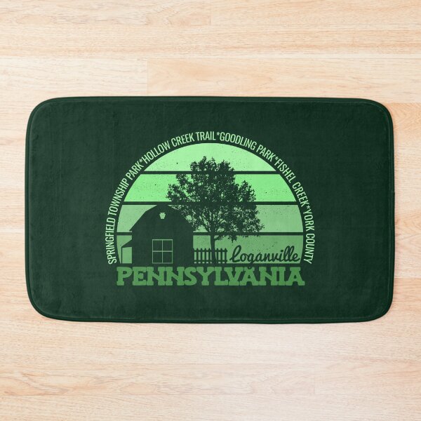 Item preview, Loganville Pennsylvania Sunset Retro Vintage Local Pride Logo designed and sold by CRHPOD20.