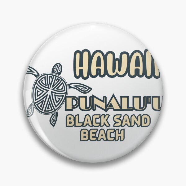 Artikelvorschau, Punalu'u Black Sand Beach - Hawaii entworfen und verkauft von dwangarts.