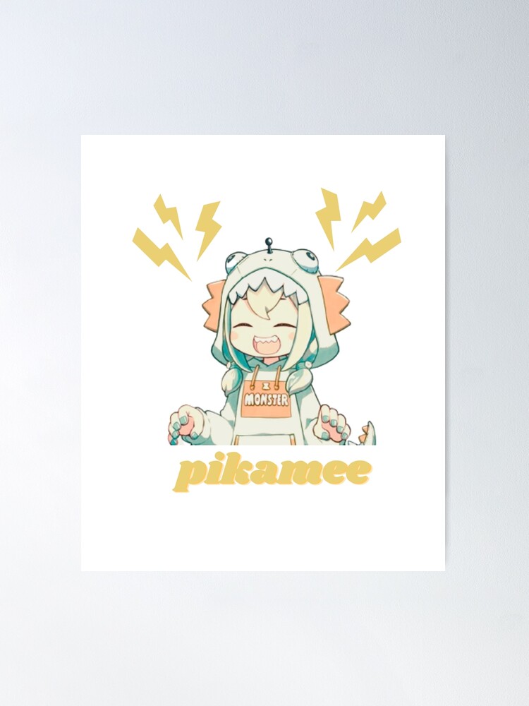 Amano PIkamee girl , kawaii Pikamee ,Amano PIkamee Virtual Vlogger