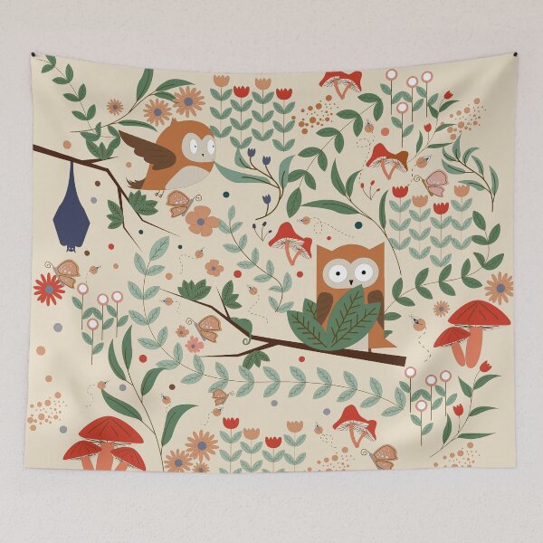 Item preview, night owl in the woods designed and sold by Ijjul322.