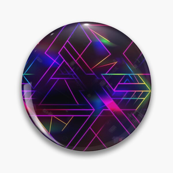 Item preview, Neon Trippy EDM Festival Rave Pattern designed and sold by PaintLabs.