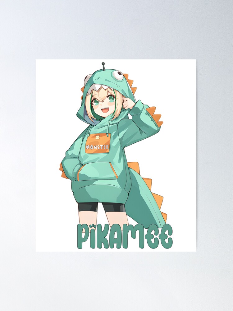 pikamee Poster for Sale by Overthinker9