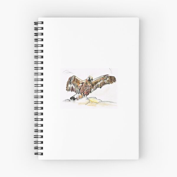 Item preview, Eagle wants to fly, fine art, colored pencils, drawing designed and sold by janianna.