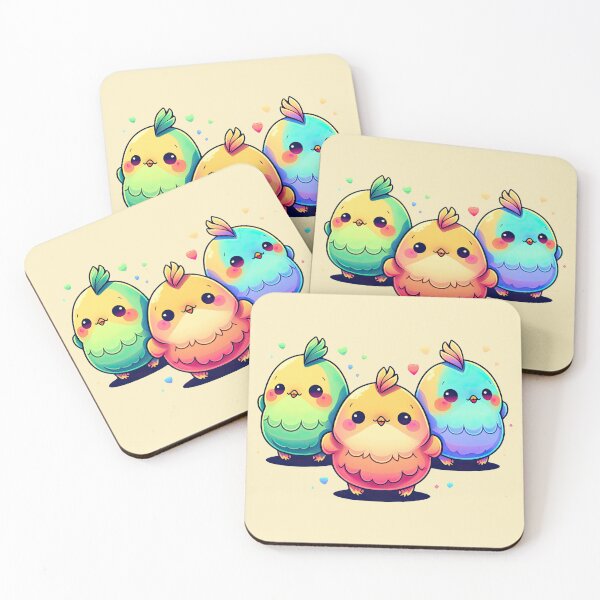 Item preview, Cute Multicolor Easter Chickens designed and sold by ultra-cute.