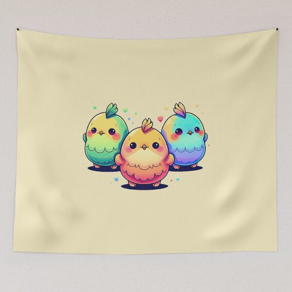 Item preview, Cute Multicolor Easter Chickens designed and sold by ultra-cute.