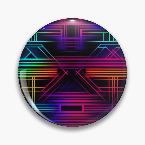 Item preview, Neon Trippy EDM Festival Rave Pattern designed and sold by PaintLabs.