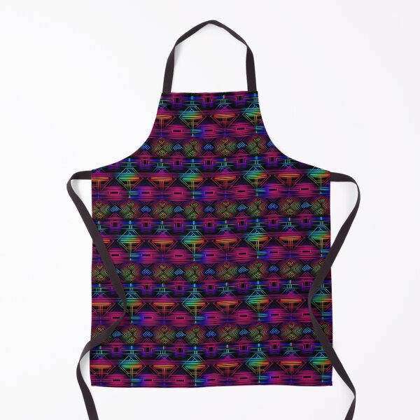 Item preview, Neon Trippy EDM Festival Rave Pattern designed and sold by PaintLabs.