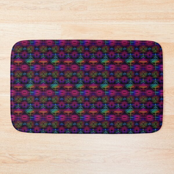 Item preview, Neon Trippy EDM Festival Rave Pattern designed and sold by PaintLabs.