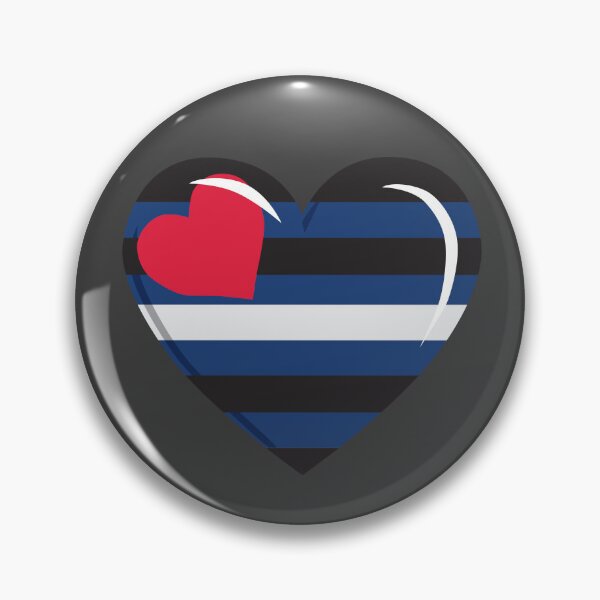 Item preview, Leather Pride Heart 2 designed and sold by TheirChoice.