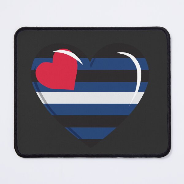 Item preview, Leather Pride Heart 2 designed and sold by TheirChoice.