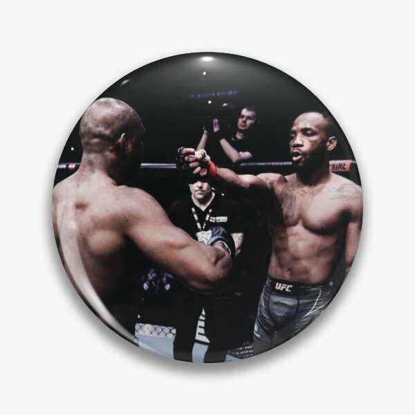 Item preview, Leon "Rocky" Edwards vs. Kamaru Usman Headshot - UFC Welterweight Champion designed and sold by BermanDesigns.