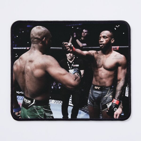 Item preview, Leon "Rocky" Edwards vs. Kamaru Usman Headshot - UFC Welterweight Champion designed and sold by BermanDesigns.