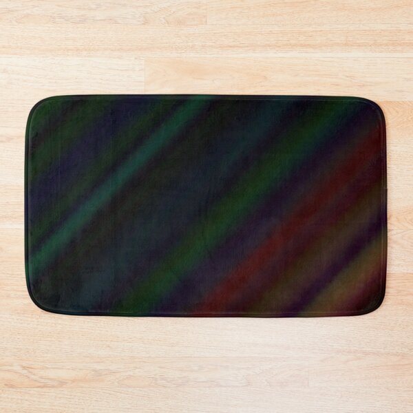 Item preview, Dark Rainbow Gradient Diagonal Stripe Abstract Design designed and sold by kattakitty.