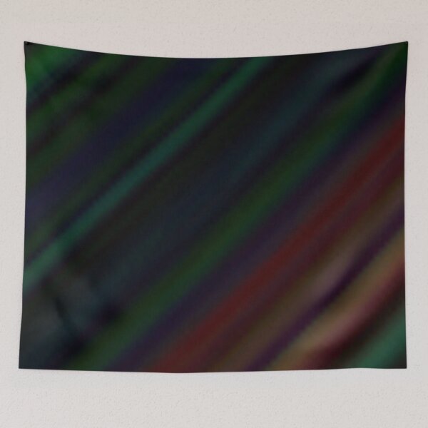 Item preview, Dark Rainbow Gradient Diagonal Stripe Abstract Design designed and sold by kattakitty.