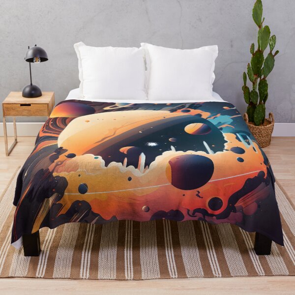 Item preview, Cosmic Space Splatter Supergiant Planet Cloud designed and sold by entwithanaxe.