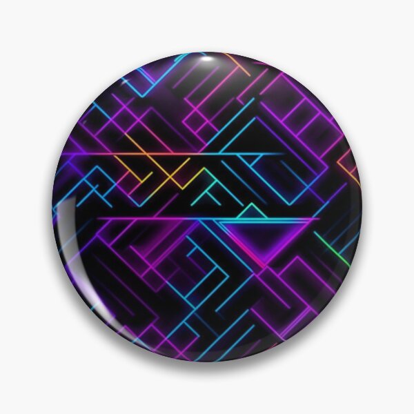 Item preview, Neon Trippy EDM Festival Rave Pattern designed and sold by PaintLabs.