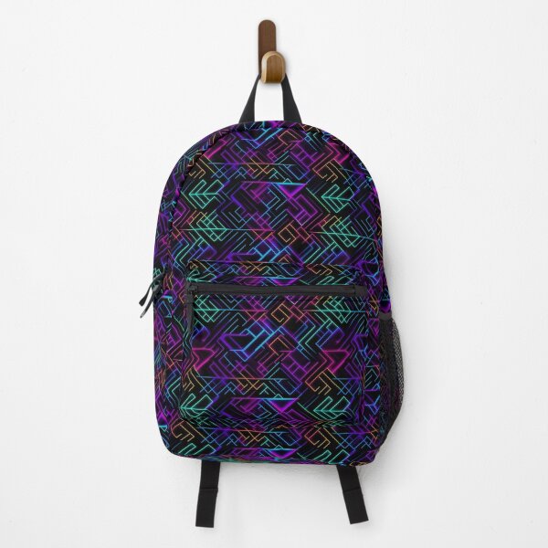 Item preview, Neon Trippy EDM Festival Rave Pattern designed and sold by PaintLabs.