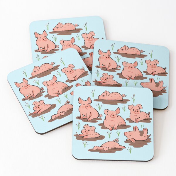 Item preview, Muddy pigs designed and sold by Griffywings.