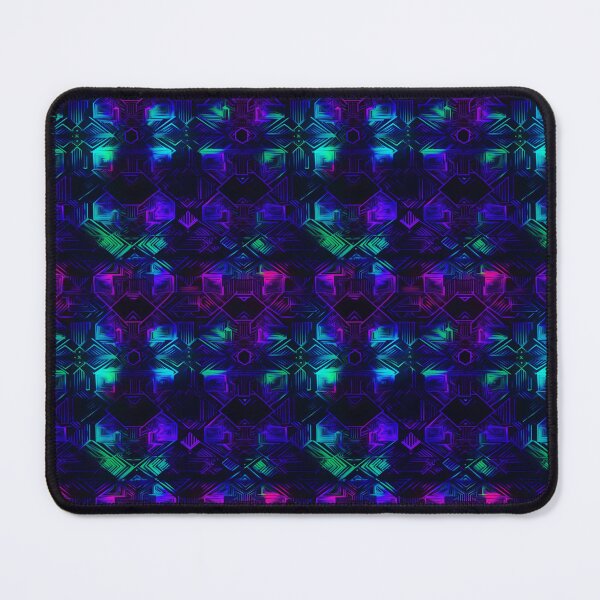 Item preview, Neon Trippy EDM Festival Rave Pattern designed and sold by PaintLabs.