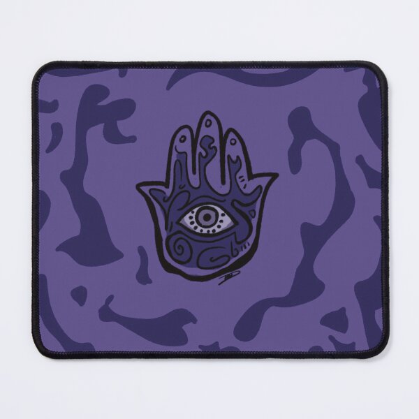 Item preview, Purple hamsa design designed and sold by jodeckdoodles.