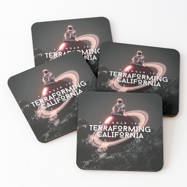 Item preview, Terraforming California album artwork by Hangar 18  designed and sold by DOITRecords.