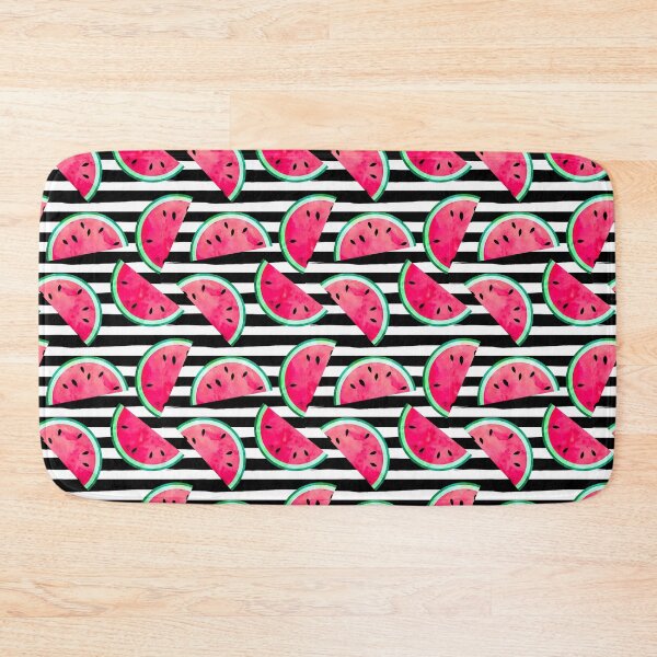 Item preview, Watermelon Pattern, Watercolor Paint Textured, Striped designed and sold by graphic-genie.