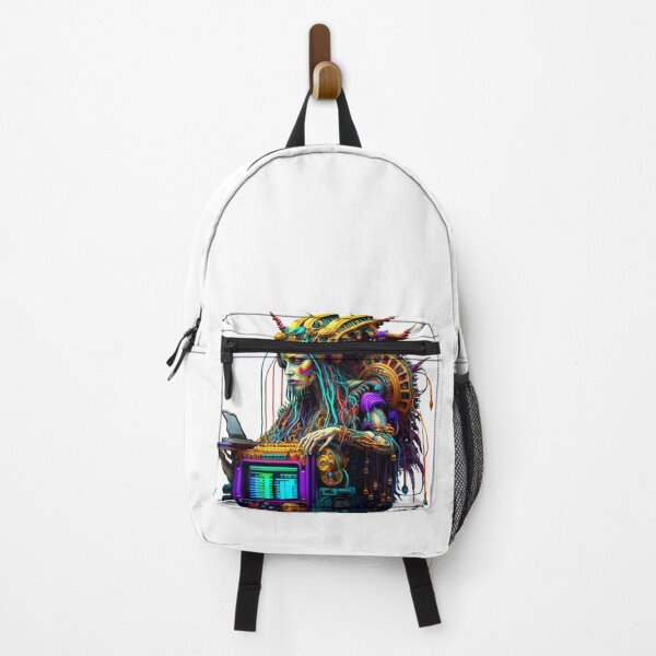 Item preview, Colorful and Vibrant Dmt Trippy Machine Elves Design designed and sold by bigrockdesigns.