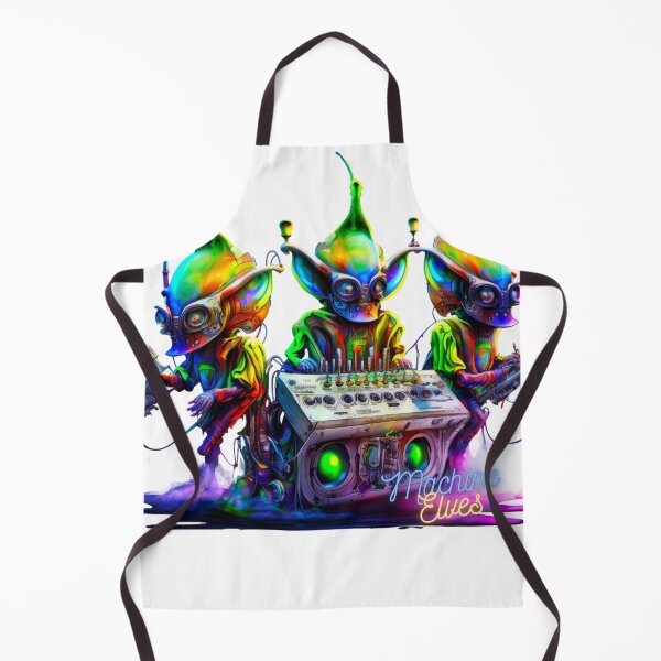 Item preview, Vibrant Psychedelic DMT Machine Elves Colorful Design designed and sold by bigrockdesigns.