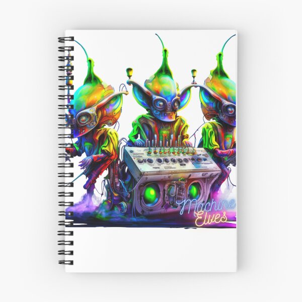 Item preview, Vibrant Psychedelic DMT Machine Elves Colorful Design  designed and sold by bigrockdesigns.