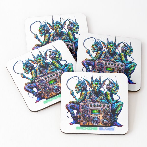 Item preview, Colorful and Bright Machine Elves Trippy Hippie Design  designed and sold by bigrockdesigns.