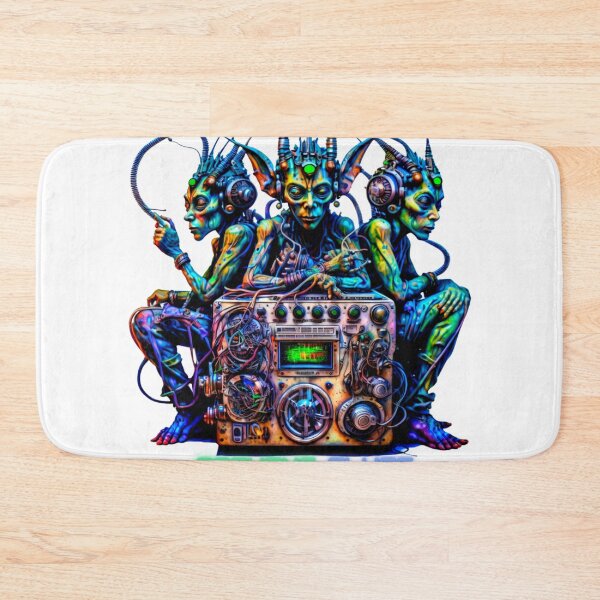 Item preview, Colorful and Bright Machine Elves Trippy Hippie Design  designed and sold by bigrockdesigns.