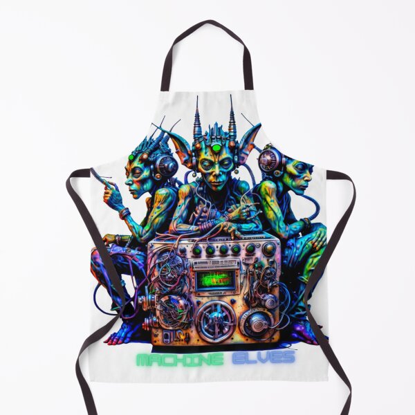 Item preview, Colorful and Bright Machine Elves Trippy Hippie Design  designed and sold by bigrockdesigns.