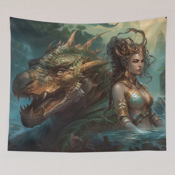 Item preview, Dragon Queen designed and sold by Claudia Bartoli-McKinney.