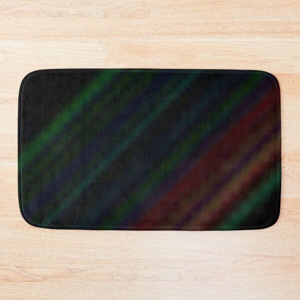 Item preview, Dark Watermelon Tourmaline Black Pink Green Diagonal Lines designed and sold by kattakitty.