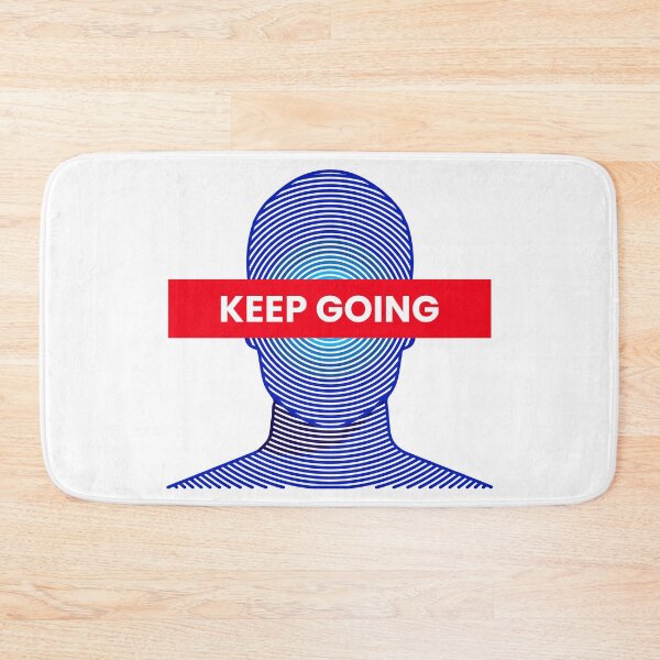 Item preview, Keep going, reminder of priorities.  designed and sold by MehmudArtdesign.
