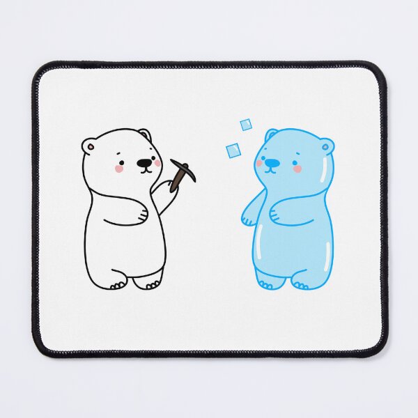 Item preview, Polar bear making an ice sculpture designed and sold by mariokartclips.