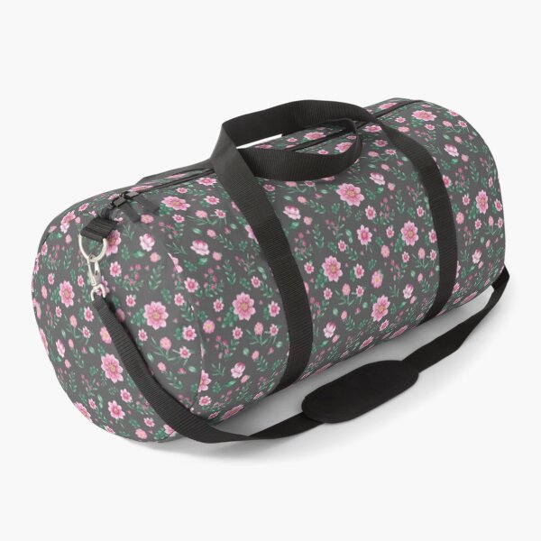 Item preview, Dark Gray Background with Pink Posies designed and sold by OpenED360.