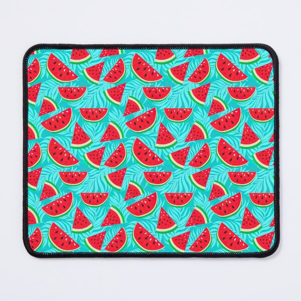 Item preview, Watermelon Pattern, Tropical Palm Leaves, designed and sold by graphic-genie.