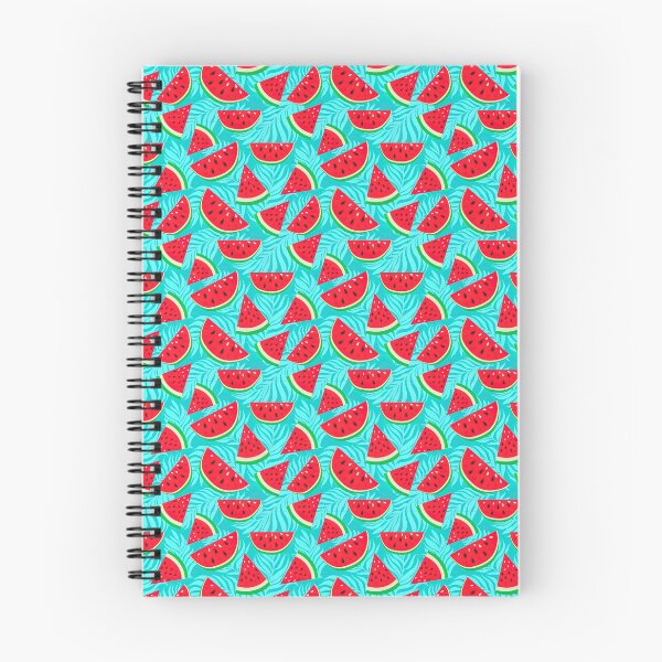 Item preview, Watermelon Pattern, Tropical Palm Leaves, designed and sold by graphic-genie.