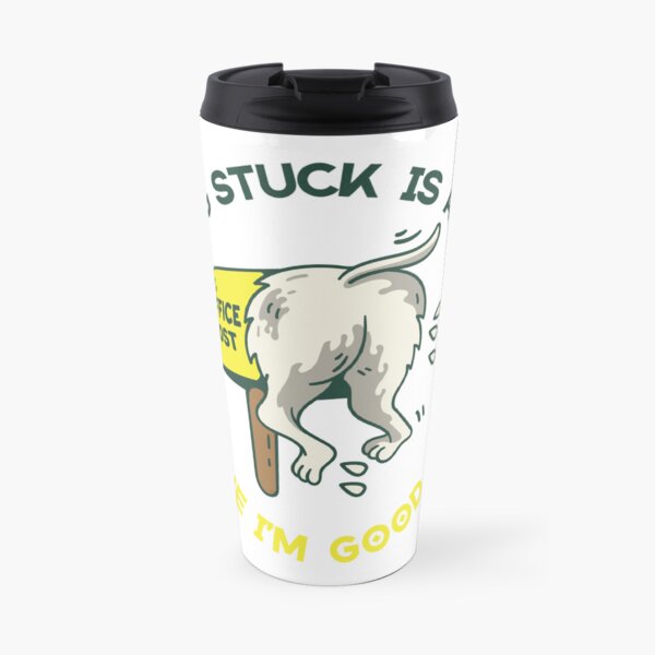Getting Stuck Travel Coffee Mug