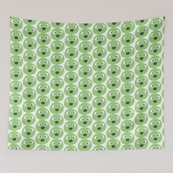 Item preview, Silly Green Smiley Face designed and sold by TheFreshness.