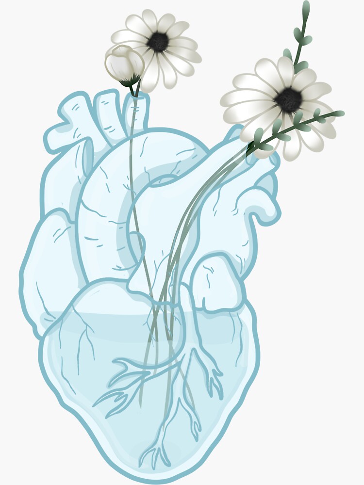 What Helps Your Heart Bloom | Sticker