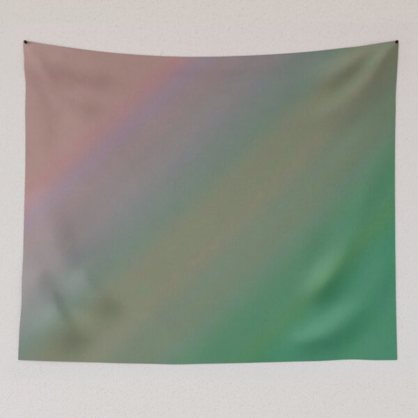 Item preview, Rainbow Sherbet Peach Lime Pink Color Gradient Diagonal  designed and sold by kattakitty.